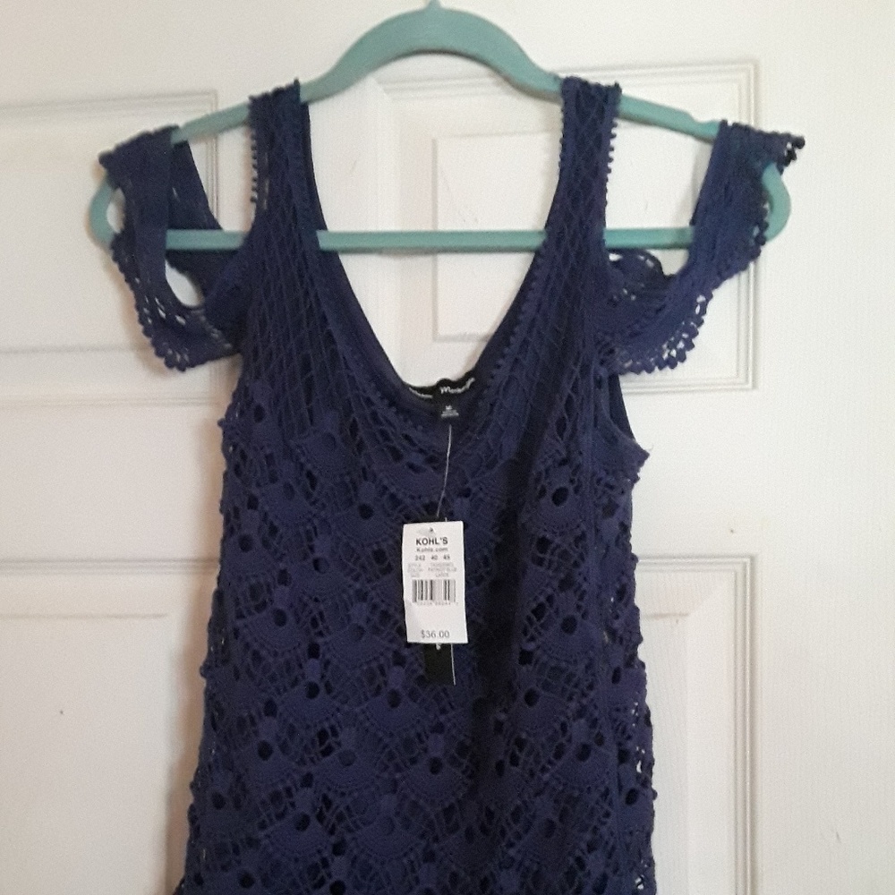 Cold Shoulder Blouse size L